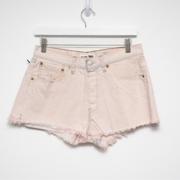 Re/Done X Levi´s The Short High Waist Upcycled Denim...
